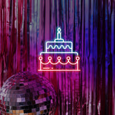 Cake-Neon Sign