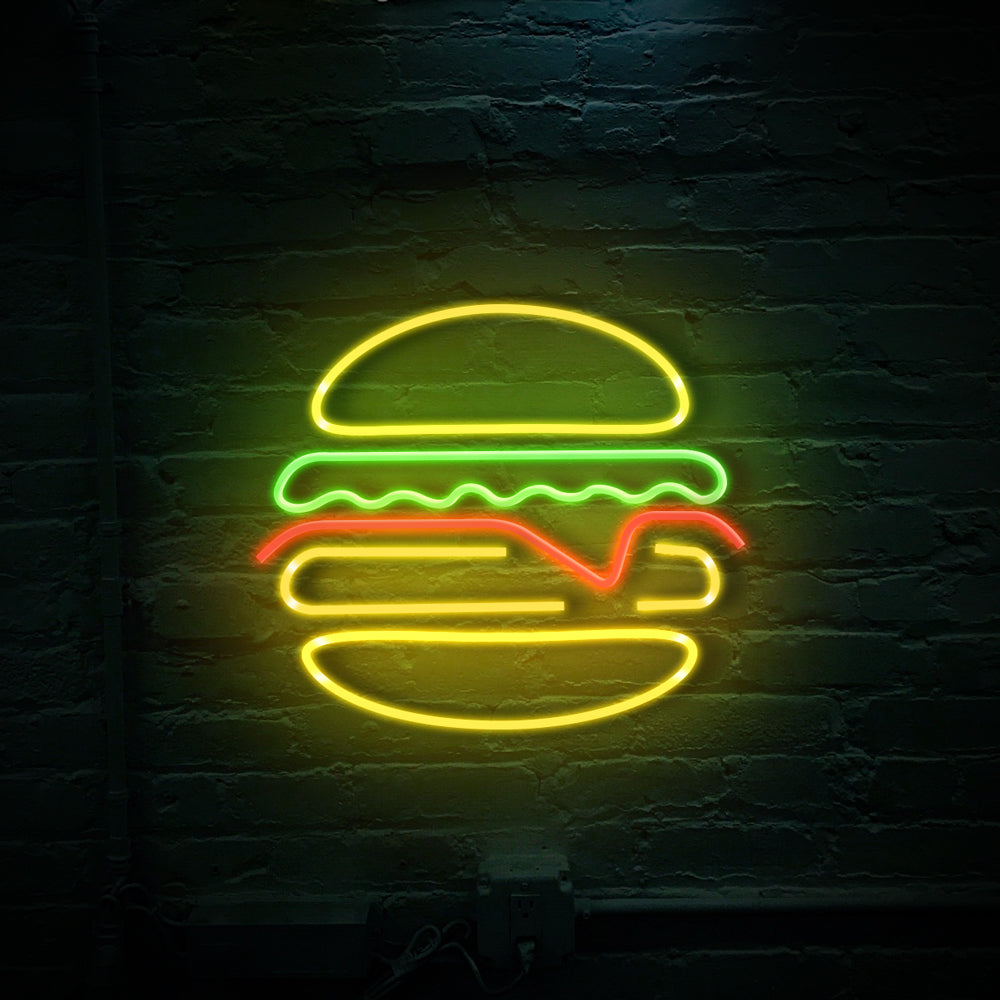 Burger-Neon Sign