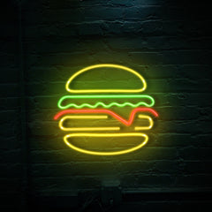 Burger-Neon Sign