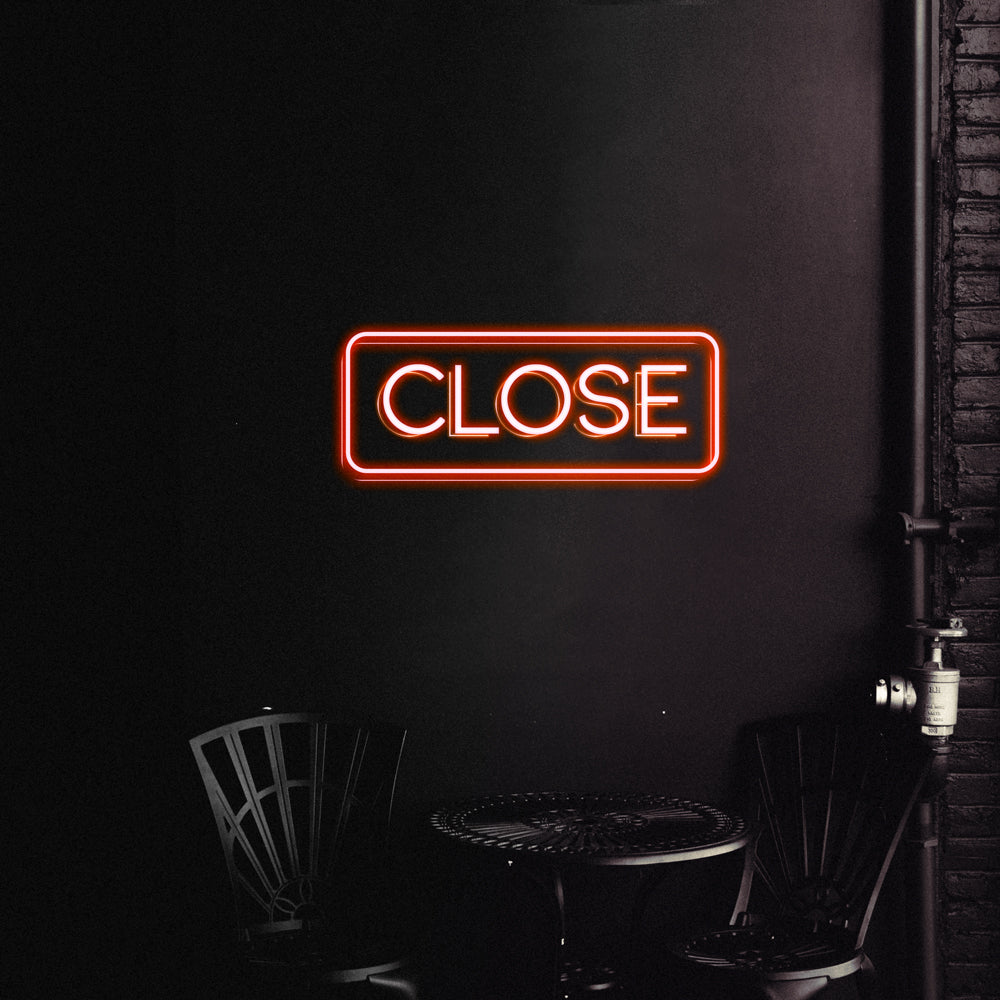 Close-Neon Sign – xlneon